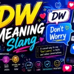 what does dw mean