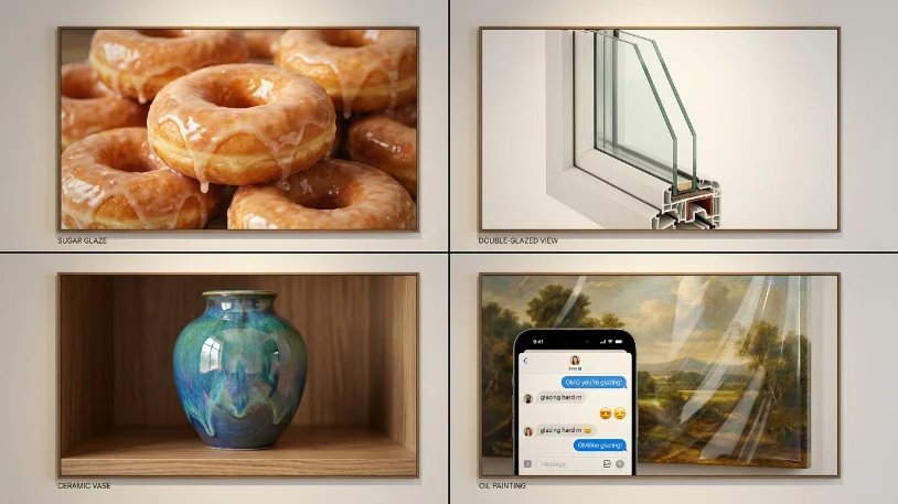 what does glazing mean