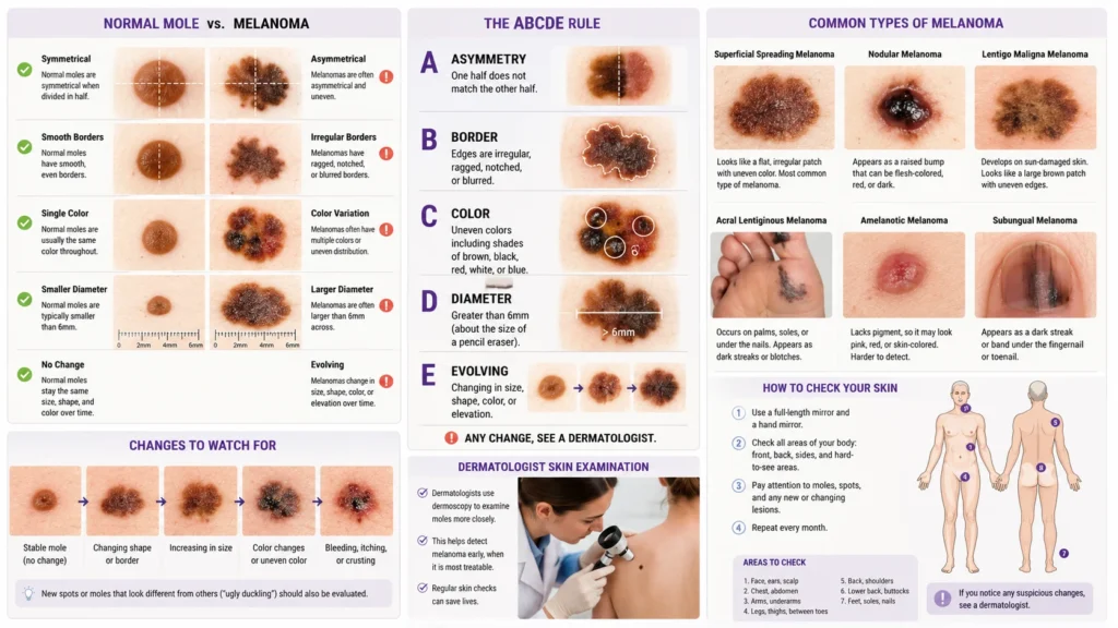 what does melanoma look like