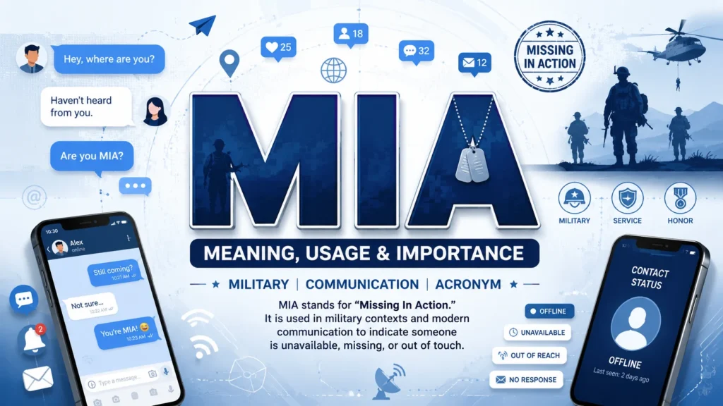 what does mia mean