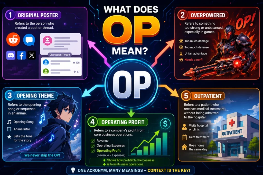 what does op mean