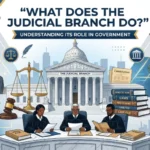 what does the judicial branch do