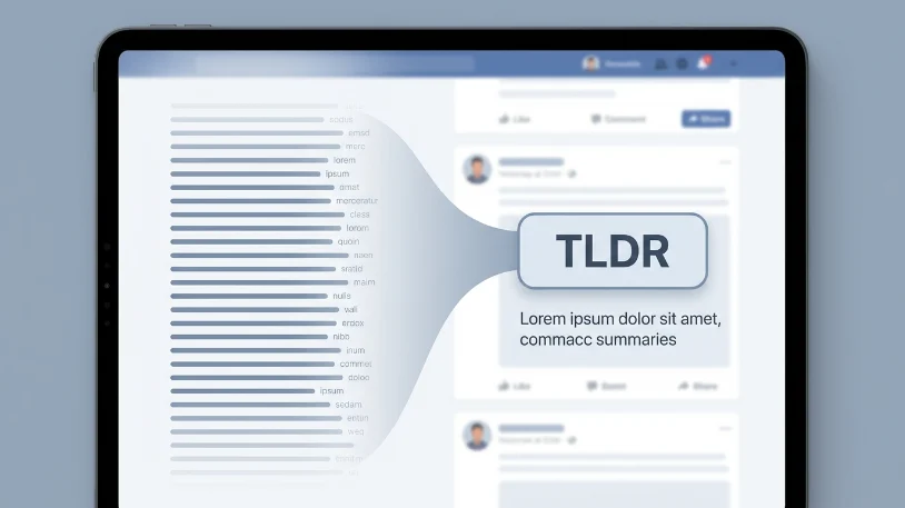 what does tldr mean