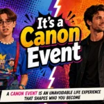 What does canon event mean in slang