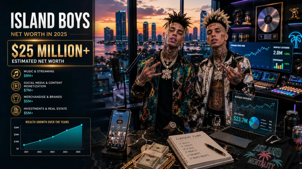 island boys net worth