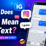 what does ig mean in text