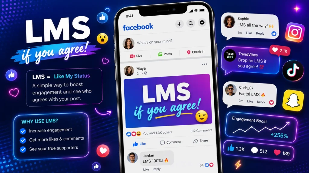 what does lms mean in text